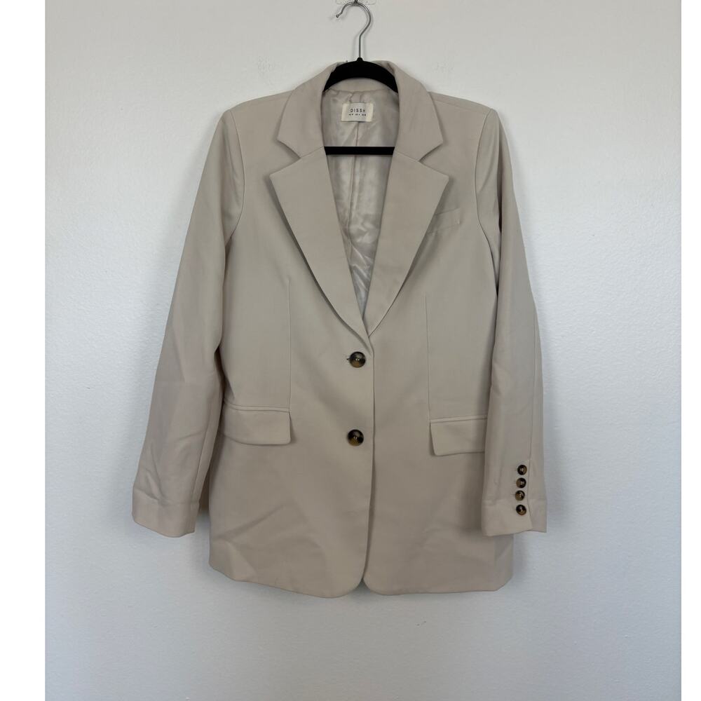 Dissh Rowan Bone Signature Double Button Notched … - image 2